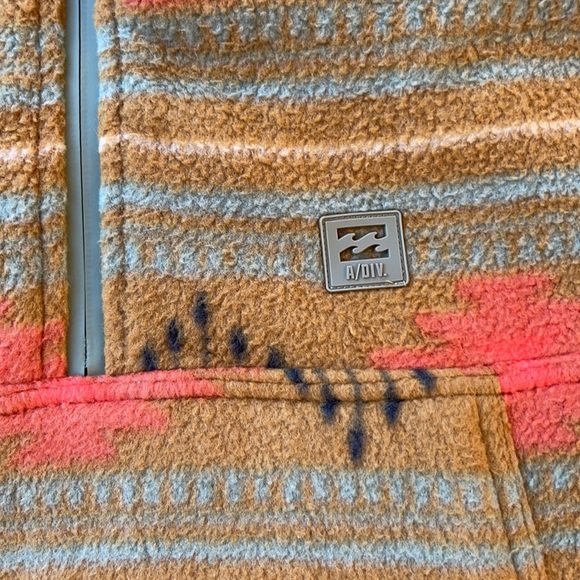 🌴🔆BILLABONG- BOUNDARY MOCK HALF ZIP JACKET - Picture 13 of 16